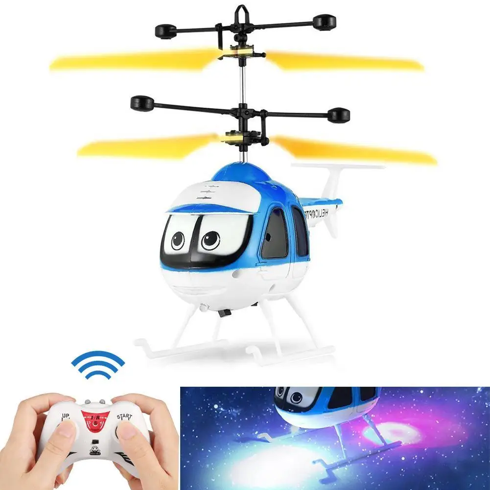 Новые индукционные летающие игрушки RC вертолет мультяшный с | Отзывы и видеообзор