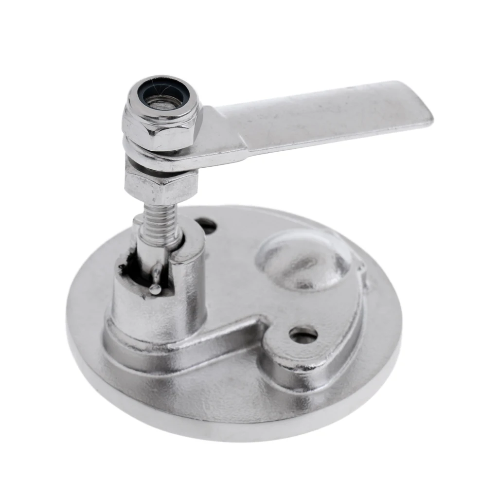 

2' Boat Hatch Flush Latch Turning Lock Lift T-Handle Heavy Duty 316 Stainless Steel NON Locking