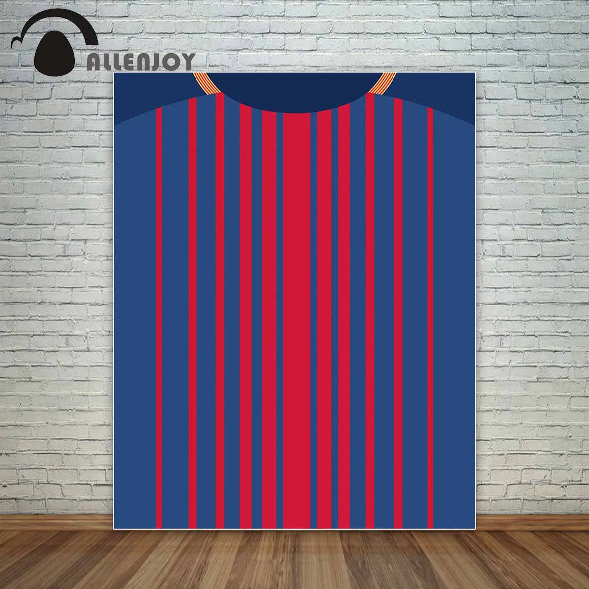 

Allenjoy Red and navy football team uniforms colors decoration party backgrounds for photo studio a photo photocall