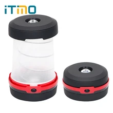 ITimo аварийная лампа портативный фонарь многофункциональное Наружное освещение Светодиодный фонарик Фонарь для кемпинга выдвижной тент свет