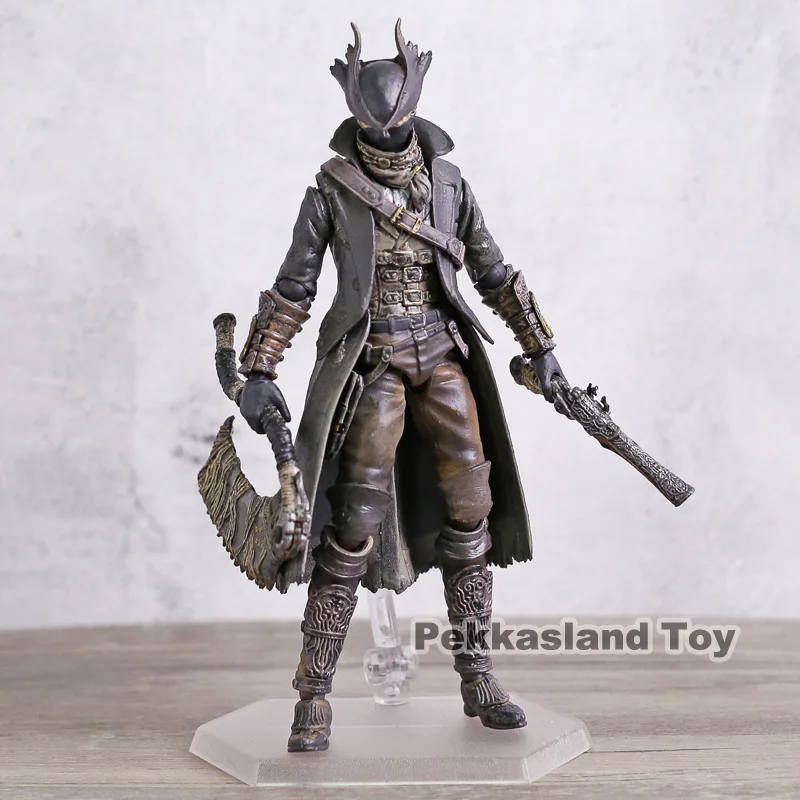 Bloodborne Figma 367 Охотник ПВХ фигурку Коллекционная модель игрушки