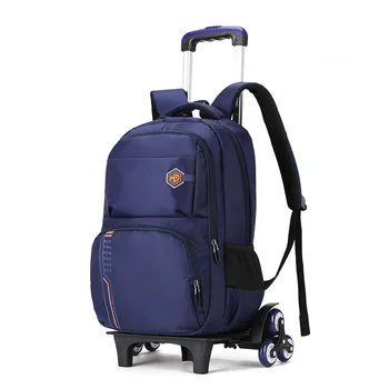 

2019 Removable Children School Bags teenager boys girls 3 Wheels Backpack Stairs Kids Trolley Schoolbag kids Luggage travel bag
