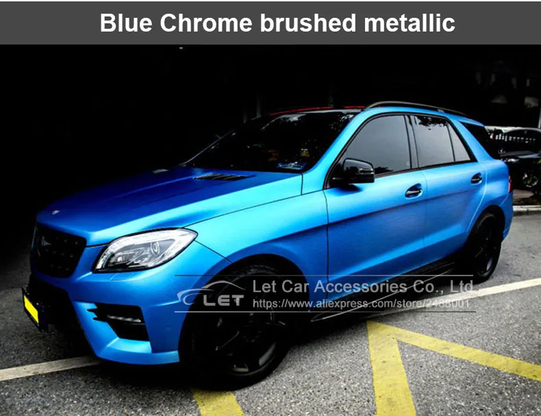 brushed deep blue