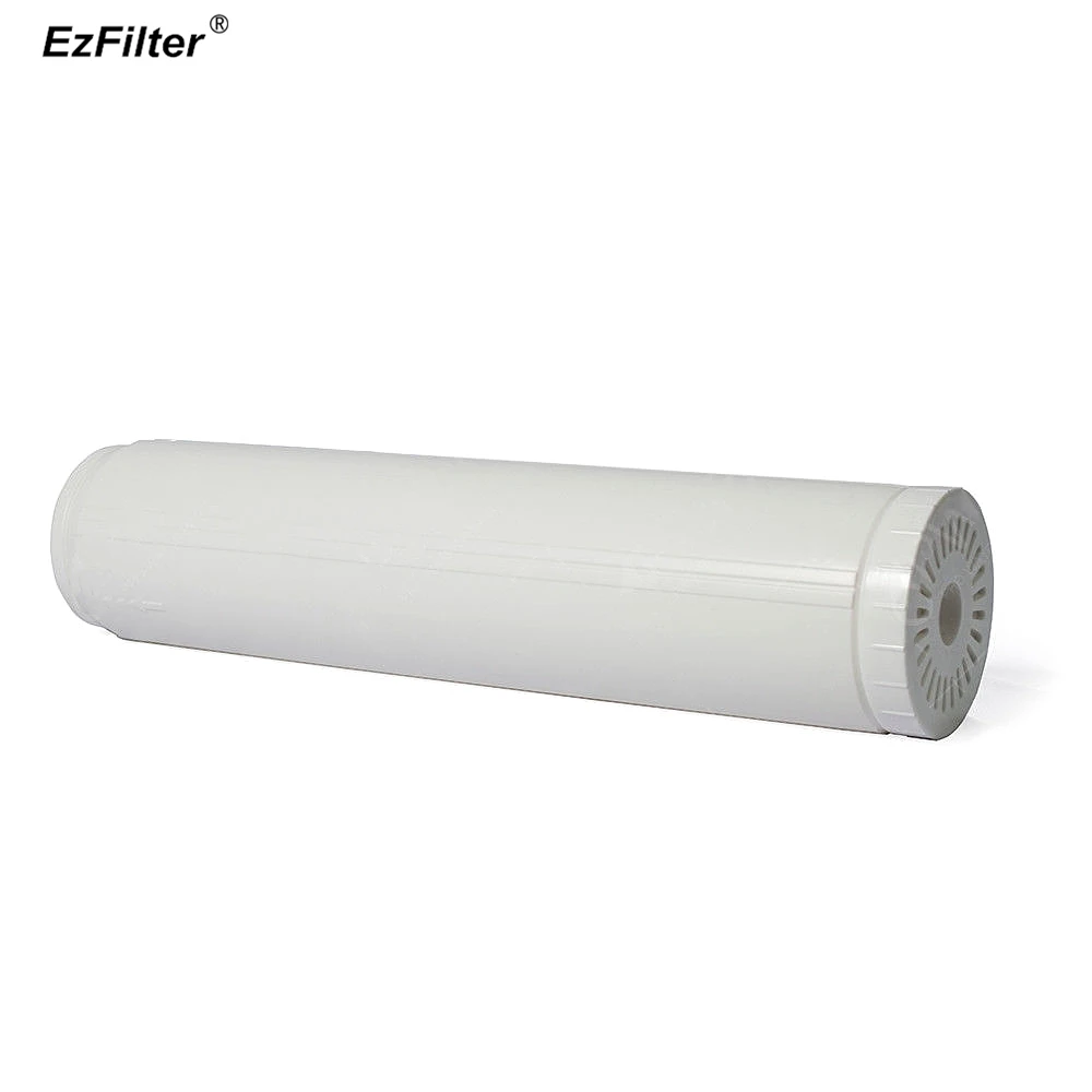 

EZF-20BB Jumbo Empty Canister 20"(Inch) Refillable Water Filter Cartridge Can Fill KDF55/GAC/Carbon FOR BLUE FILTER HOUSING