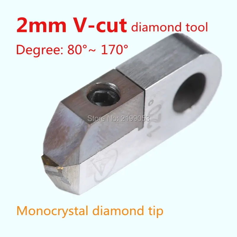 Posalux Diamond Tools Making jewelry Cutting tools 2mm V cut 80 Degree