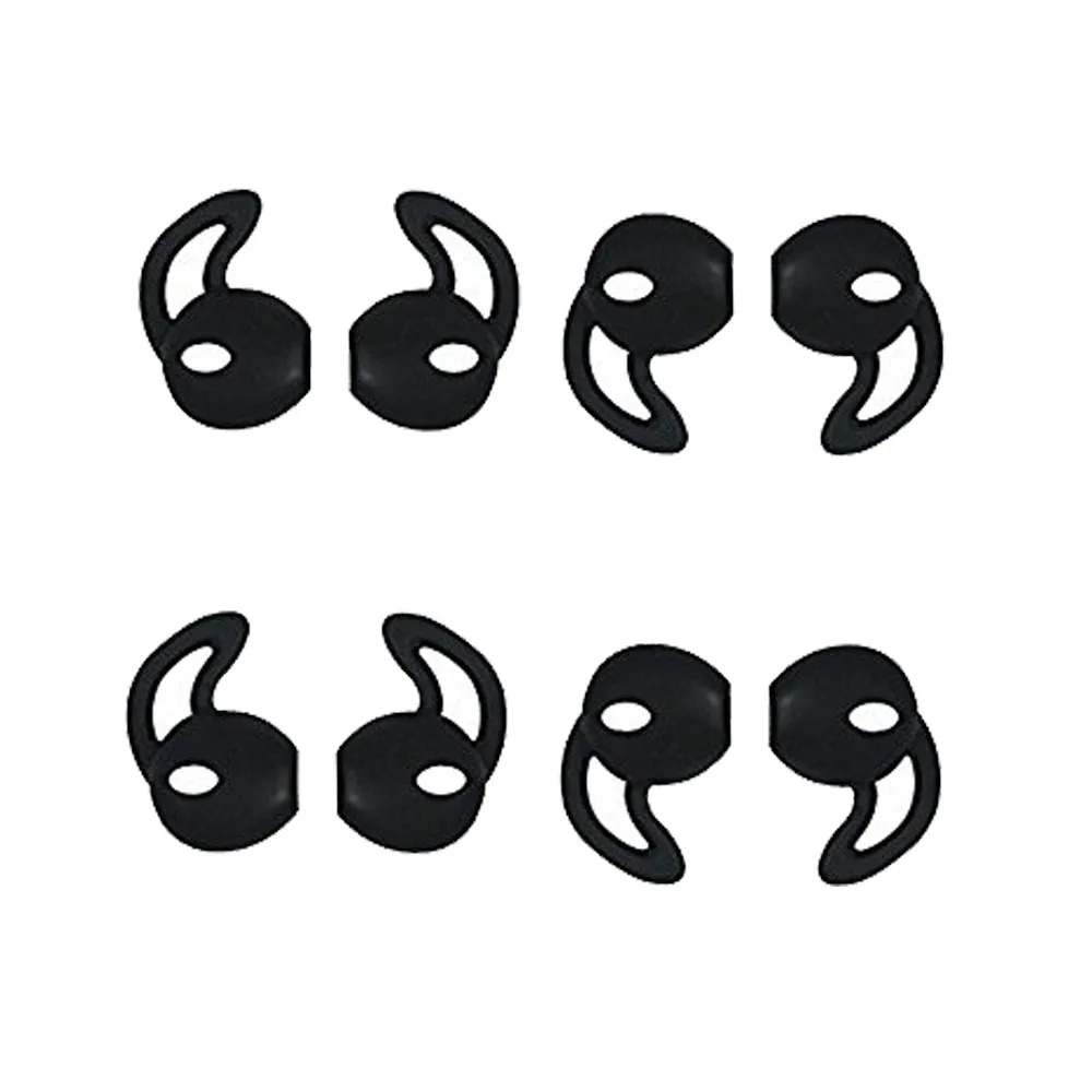 POYATU Silicone Earphone Tips Earbuds Cover With Hook For AirPods Apple EarPods Eartips Silicone Ear Sleeve 6XLot  (2)