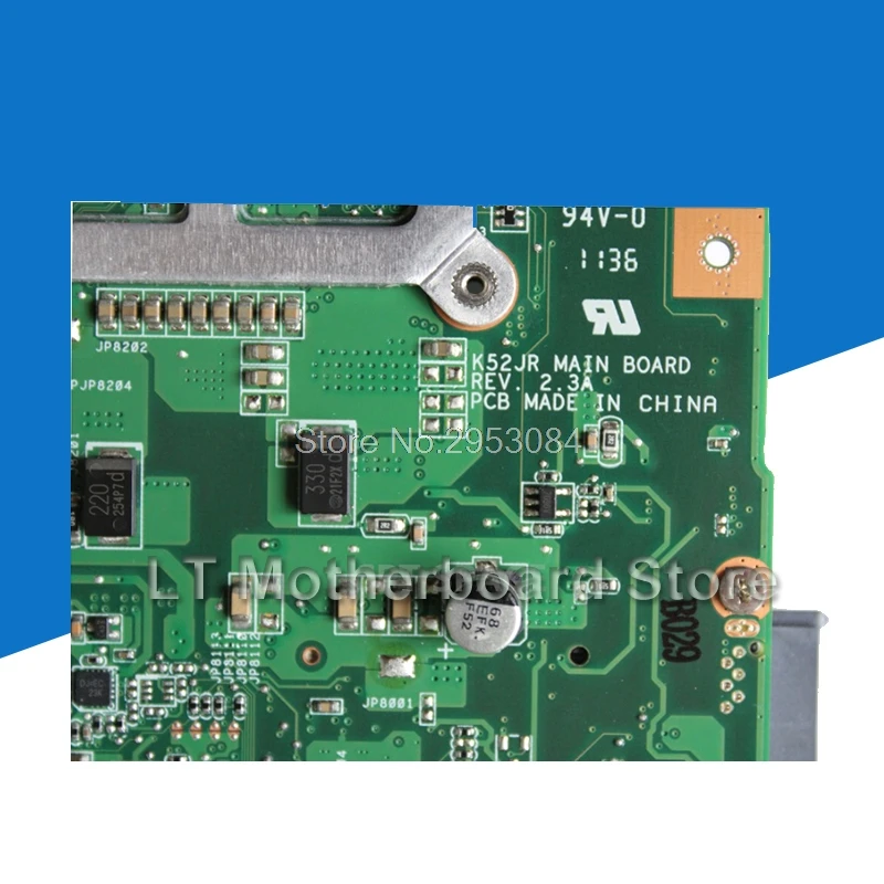  K52JR Laptop Motherboard For ASUS K52J A52J K52JT K52JR K52JU K52JE K52J mainboard test 100% ok HD5