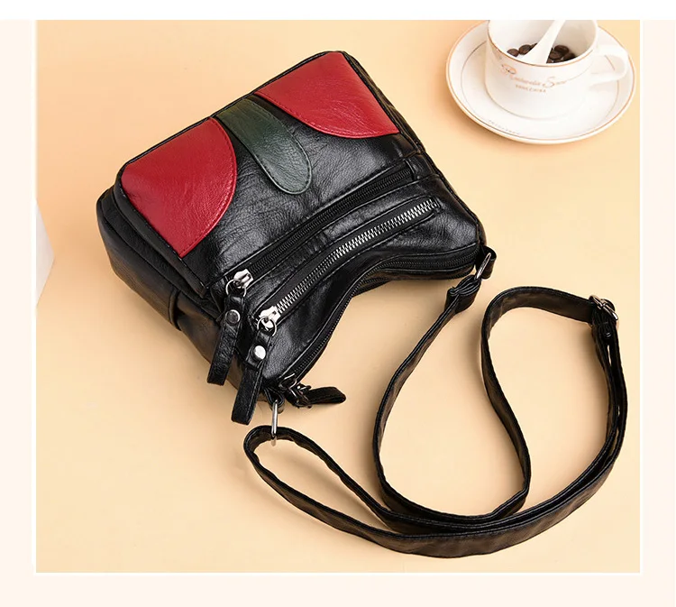 High Quality Soft Leather Women Bag PU Fashion Handbag Large Capacity Shoulder Bags Designer Female Crossbody Bags