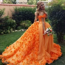 Vestidos de 15 anos quinceanera 3D Цветы Милая без Рукавов Сладкий 16 лет Тюль маскарадное для выпускного вечера уникальные платья