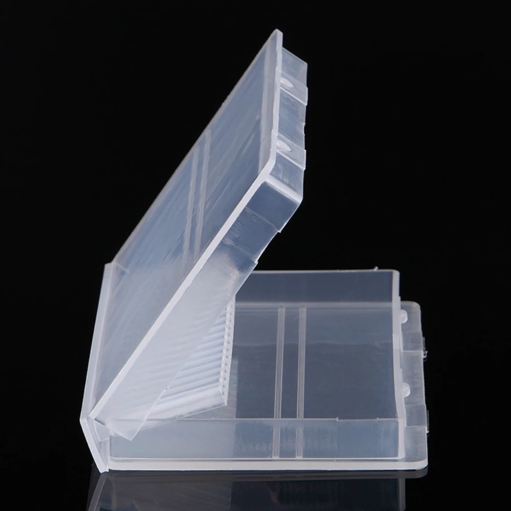 20 Holes Nail Drill Bit Holder Grinding Head Storage Box Nail Art Tools Display Manicure Drill Bits Container Organizer Box (4)