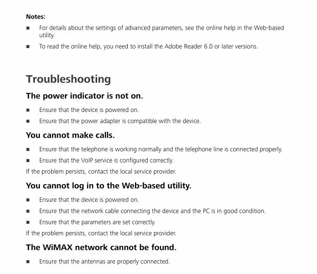 Huawei Bm636e 3 3 3 6gghz Wimax 4g Wi Fi Cpe Router In Wireless Routers From Computer Office