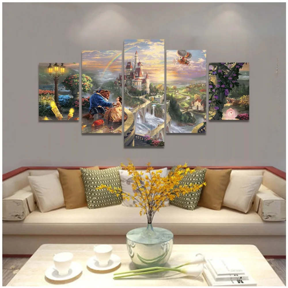 Kind Beautiful Princess Bella Posters Prints Beauty Beast Bedroom Home