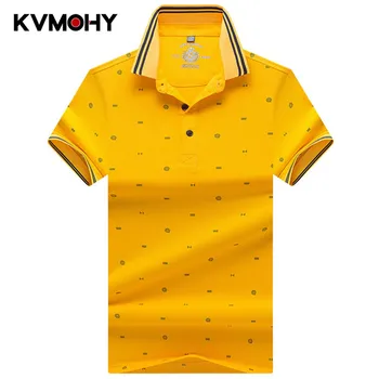 

Male Polo Shirt Brand Clothes Men Polos Shirts Business & Casual Polo Shirt Short Sleeve Homme Breathable Dot Printing Tops Tees