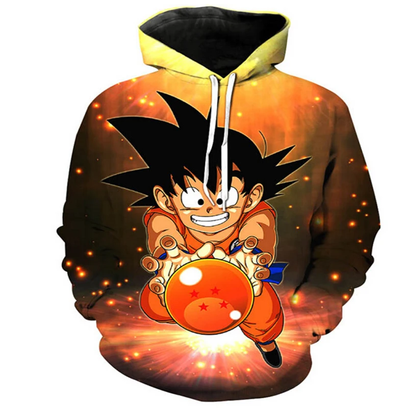 dragon ball z 3d hoodie