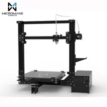 2017 Micromake 3D Printer Micromake C1 Metal Sheet/Arcylic H-botXZ Structure Large Printing Size 245*245*260mm DIY Kit