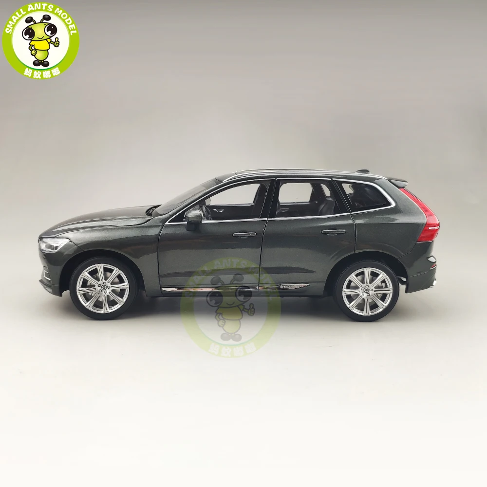 1/18 Новинка Volvo XC60 роскошная версия SUV литая модель металлическая модель автомобиля игрушка джип мальчик девочка подарок коллекция хобби - Цвет: Gray