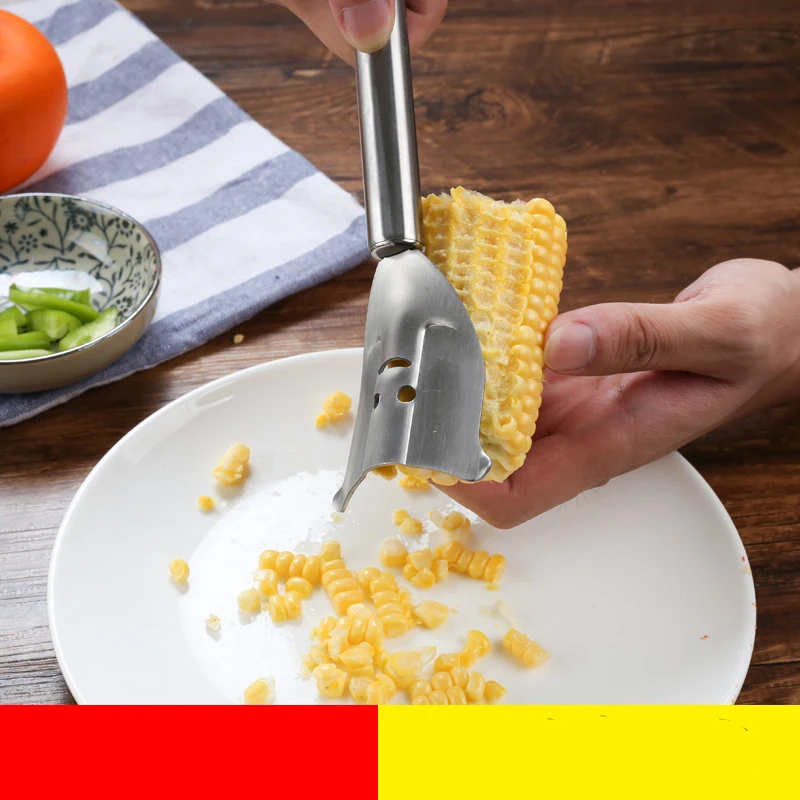 

Corn grain separator corn planing peeler creative kitchen stainless steel planer fast peeling threshing planing corn thresher