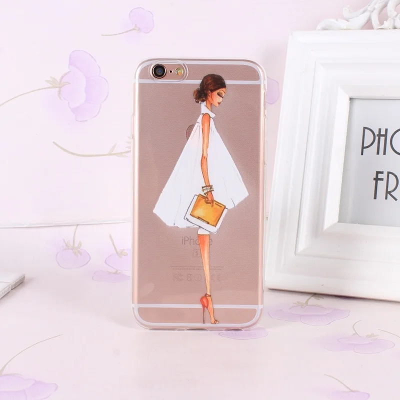 Transparent Soft Silicone Cover Coque Capa 06