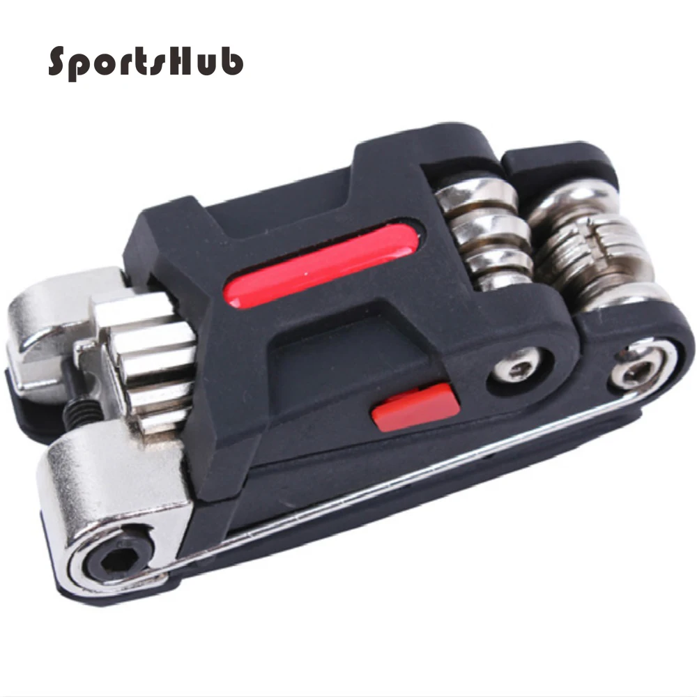 DUUTI 9 5 3 8 3 8CM Protable Steel Alloy Advanced ABS Bicycle Repair Multifunction Tools
