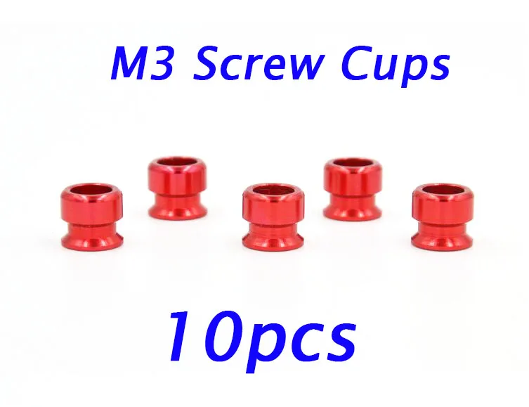 Free Shipping 10 Pcs M3 Screw Cups Cup Shape M3 Screw Gaskets Washers Parts & Accs AliExpress