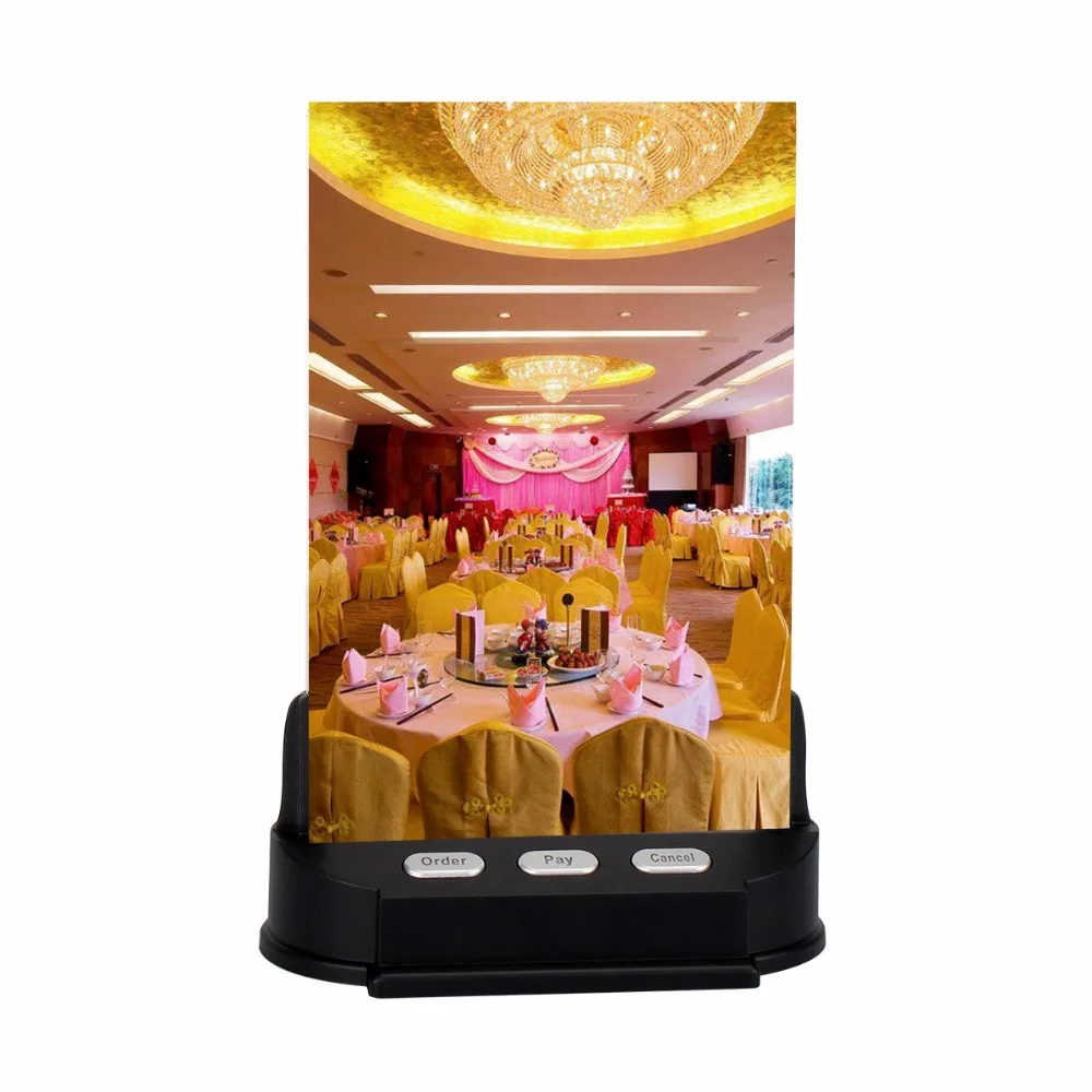 

PC 433MHz Wireless Cafe Restaurant Club Calling Transmitter Button Call Desk Card Pager For Coffee House Hotal Conference F3365