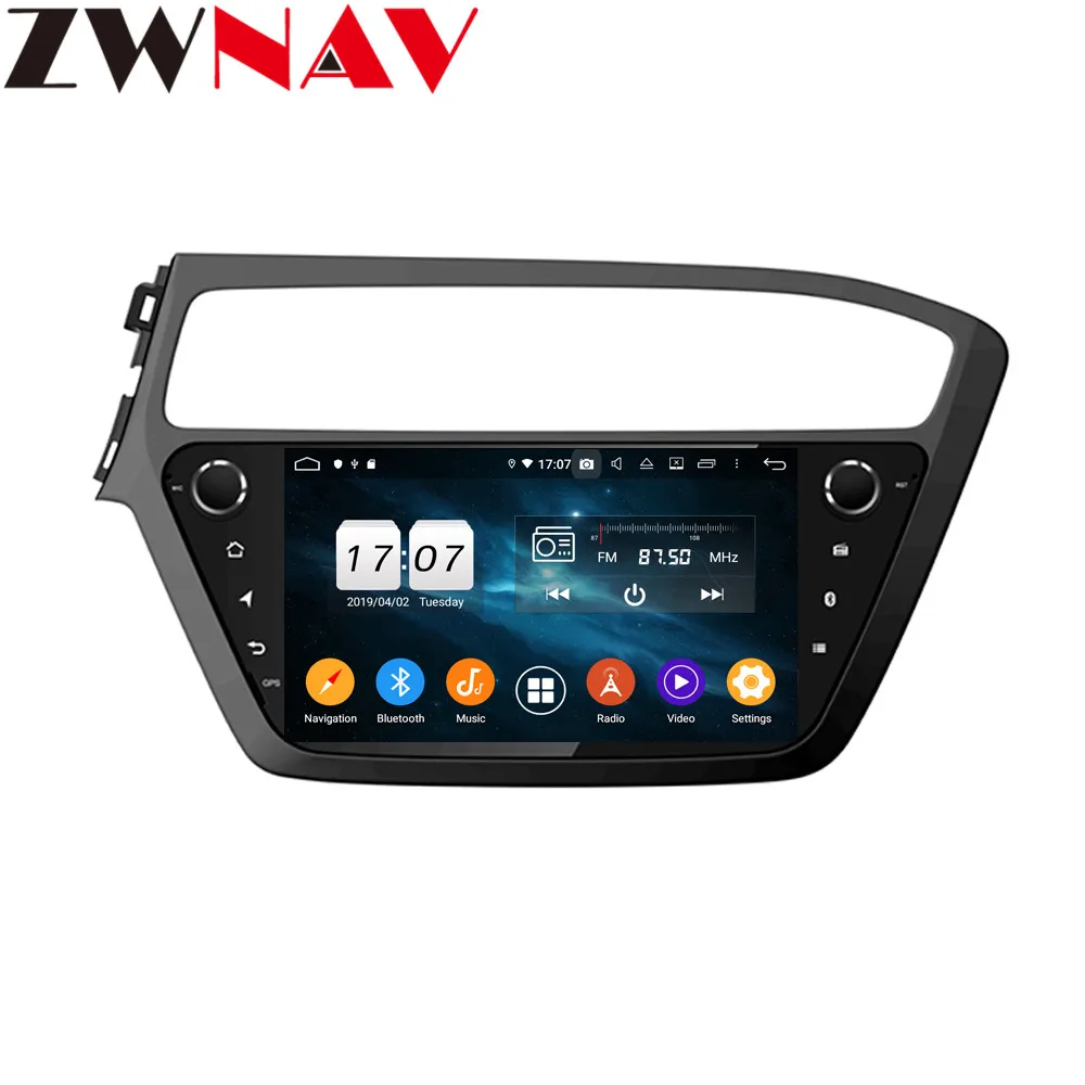 Perfect Android 9 4+64G DSP Car No 2 din Player GPS Navigation For HYUNDAI I20 2018 Head Unit Multimedia Player Tape Recorder 0
