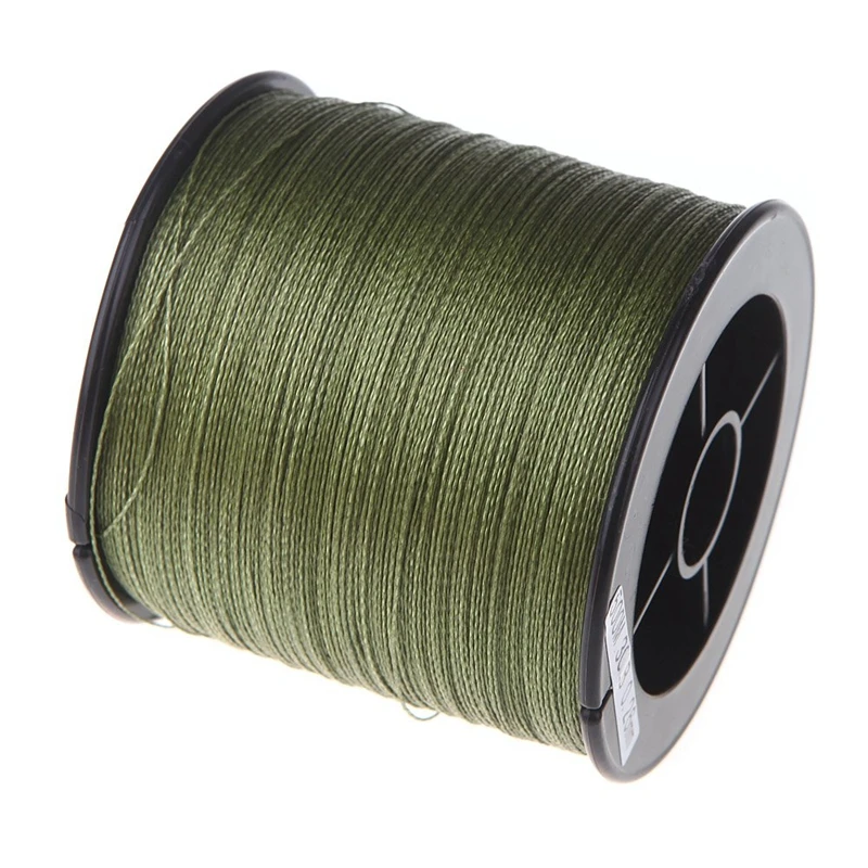 

500 M 30 LB 0.26mm fishing line strength PE Braided 4 Strands green