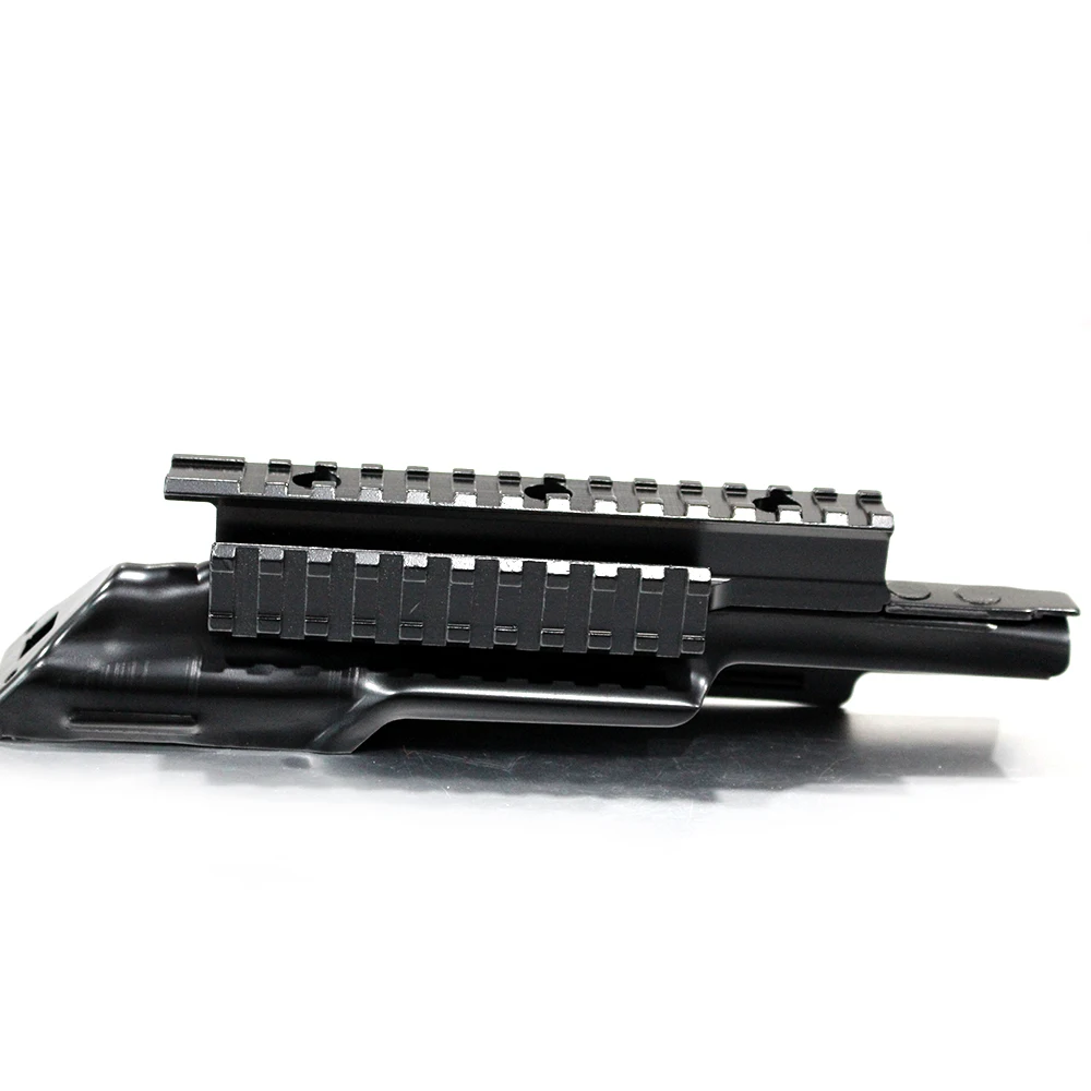 التكتيكية AKs العالمي رباعية السكك الحديدية جبل Handguard السكك الحديدية ثلاثي السكك الحديدية متكاملة ل AK47 74 AKS الصيد الرماية قضاء اكسسوارات