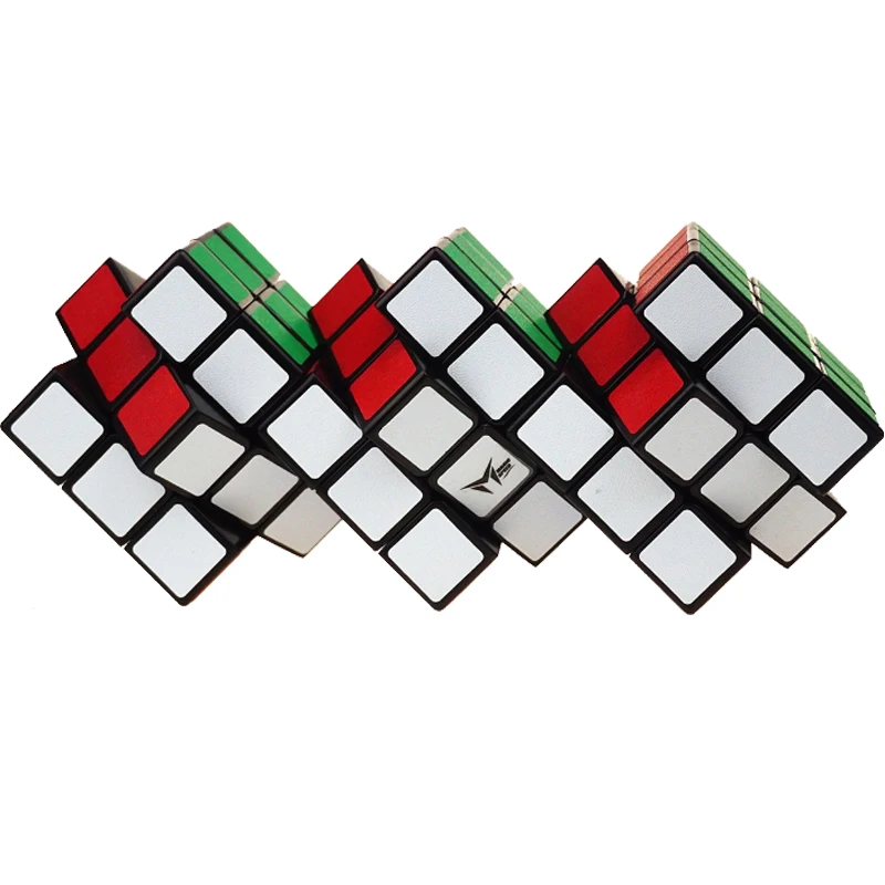 Фирменная Новинка 3 в 1 головоломка магический Скорость Cube 3x3x3 обучения Игрушечные лошадки для детей speicial игрушка странные Sharp Мэджико Cubo