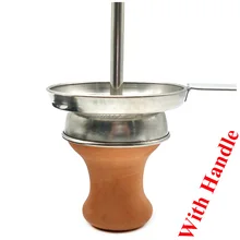 Универсальный из металла кальян уголь Экран держатель и Керамика табак чаша Комбинации для кальяна Чичи Narguile Интимные аксессуары lm-012