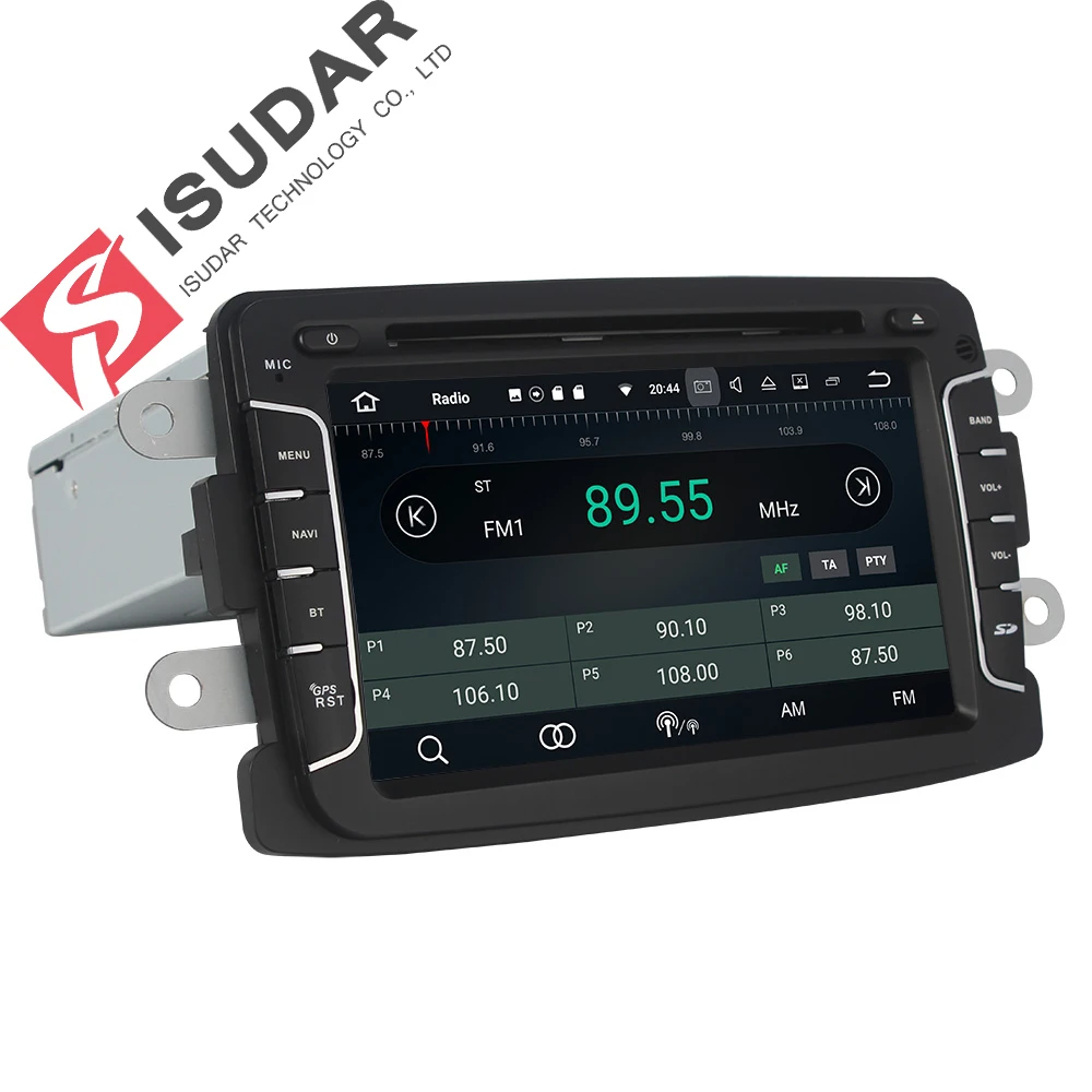 Android 7.1.1 7 Inch Car DVD Player For Dacia/Sandero/Duster/Renault/Captur/Lada/Xray 2 Logan 2 RAM 2G WIFI GPS Navigation Radio