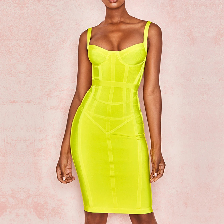 Seamyla 2019 جديد ضمادة اللباس المرأة أكمام مثير Bodycon المشاهير مساء حزب فساتين Vestidos ميدي نادي فستان صيفي