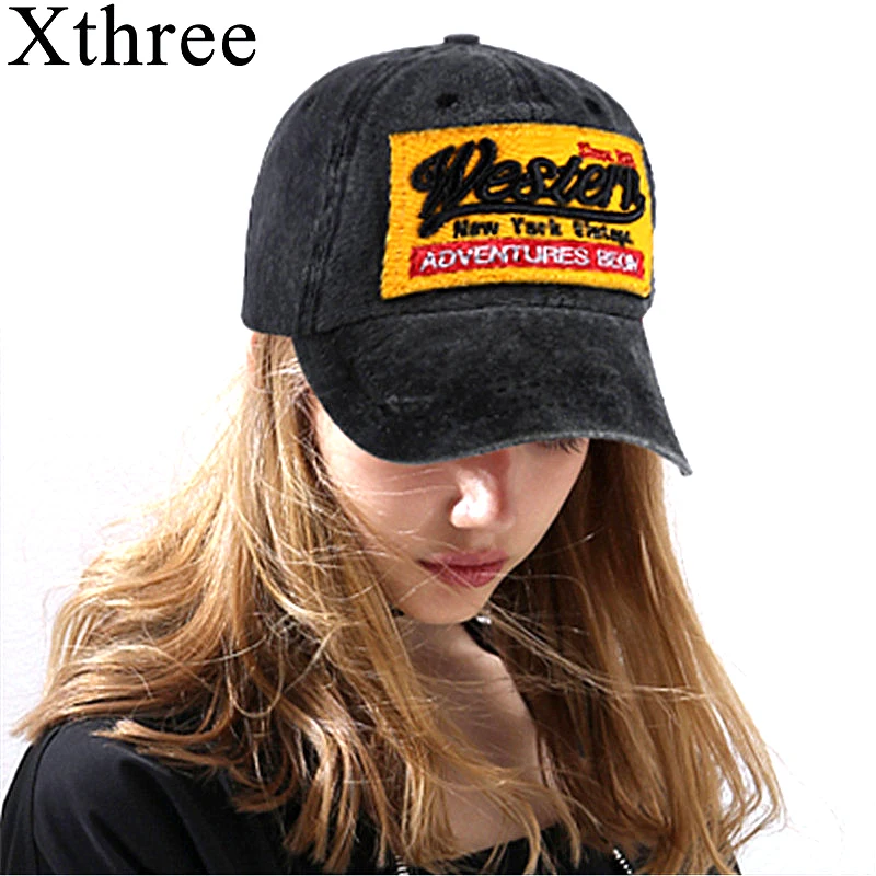 Модная Мужская бейсболка Xthree облегающая Кепка Снэпбэк для женщин|baseball hat|fashion