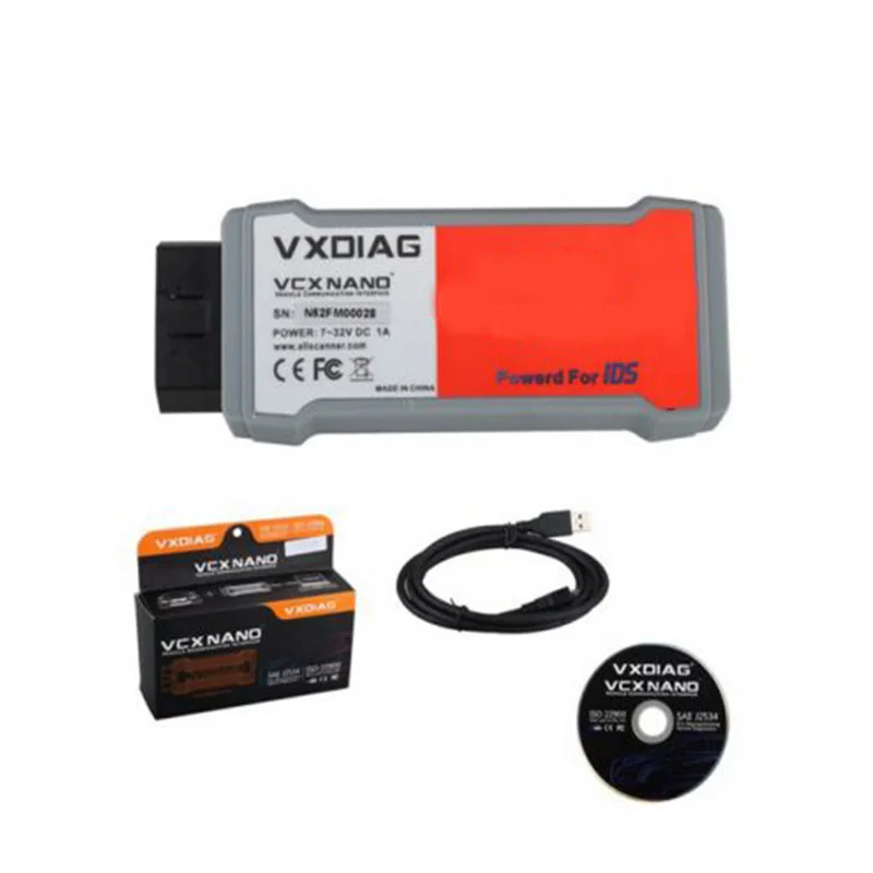 VXDIAG VCX NANO для Ford/Mazda 2 в 1 USB/Wifi IDS V112 VXDIAG VCX NANO автоматический сканер многоязычная версия диагностического инструмента