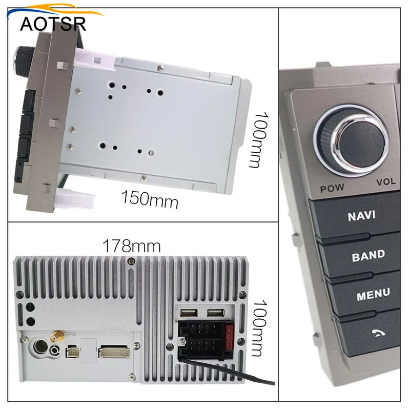 Top Android 9.0 Car DVD Stereo Multimedia Head unit For Toyota T27 Avensis 2009-2014 Auto PC Radio GPS Navigation Video Audio 4G RAM 7