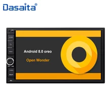 7″ HD Digital Capacitive Touch Screen Universal 2 din Android 8.0 Octa Core 4G RAM 32G ROM for Nissan car audio stereo
