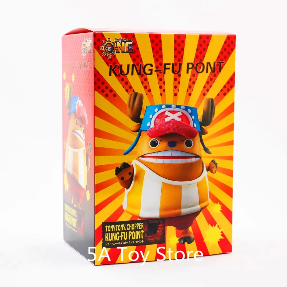 Anime One Piece Cute Tony Tony Chopper Kung Fu Point Pvc Action Figure Collectible Model Toy For Christmas Gift 11cm Action Figures Aliexpress