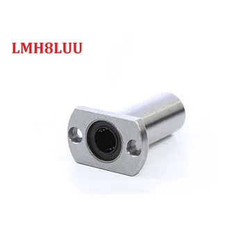 

Pack of 4pcs LMH8LUU 8mm Long type Ellipse Flange Type CNC Linear Motion Bushing Ball Bearing