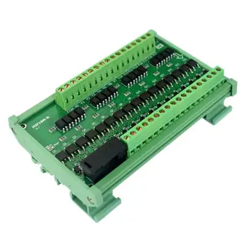 

16-channel PLC output photoelectric isolation Amplifier module Transistor Protection board NPN