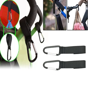 

1pc Baby Stroller Accessories Multi Purpose Baby Stroller Hook Shopping Pram Hook Props Hanger Metal Convenient Hook Dropship