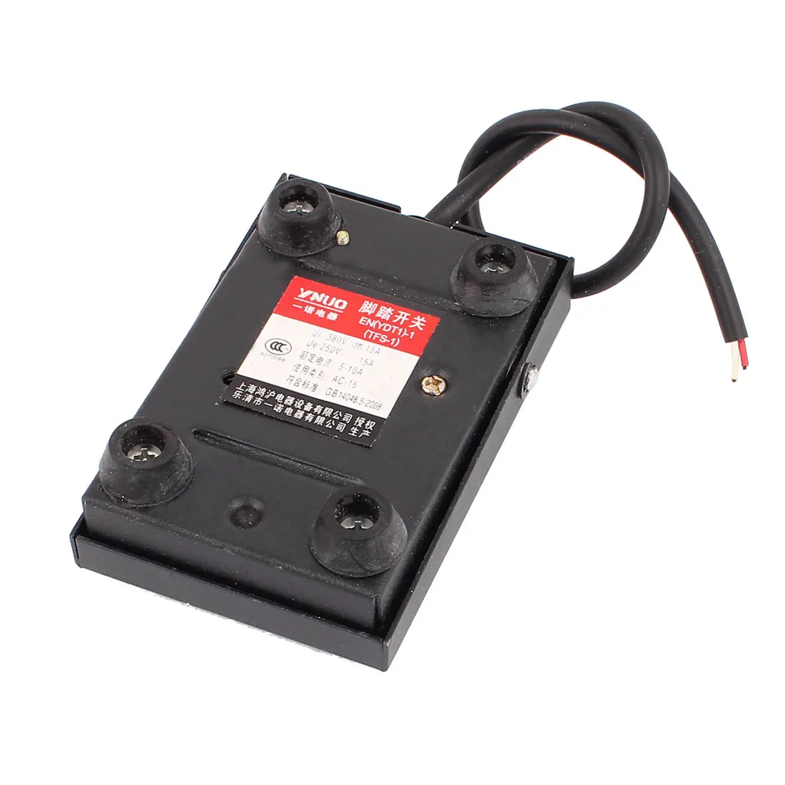 

Ac 380V 1No 1Nc Nonslip Momentary Pedal Foot Switch Footswitch Tfs-1