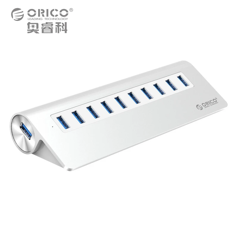 Prix pour ORICO M3H10 Mise À Jour 10 Ports Haut Débit Propulsé USB 3.0 Hub avec VL812 Chip Prix pour ORICO M3H10 Mise À Jour 10 Ports Haut Débit Propulsé USB 3.0 Hub avec VL812 Chip
