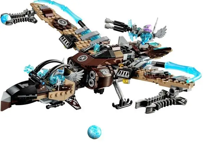 Коллекция 70228 года кубики Chimaed Sky Scavenger вултрикса фигурки героев игрушки для детей