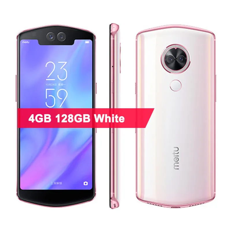 Оригинал Meitu T9 мобильный телефон 5 88 "18 7: 9 4 Гб ОЗУ 128 ПЗУ Восьмиядерный Snapdragon 660