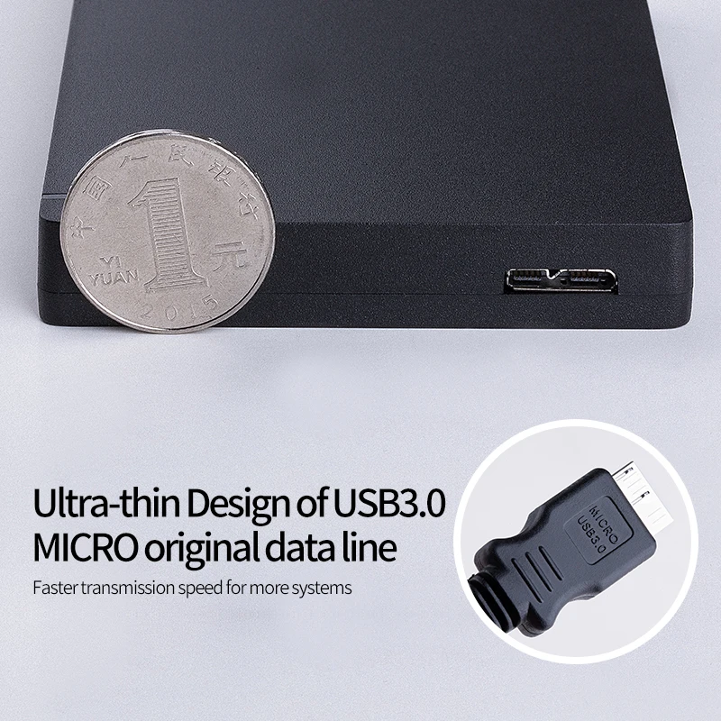Waks PC mobile hard disk USB3.0 1tb 2tb 320g 500g 120g support console PS XBOX photo data storage U disk external hard disk driv