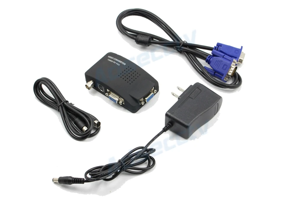 ТВ BNC AV/S-video в VGA конвертер ТВ сигнала адаптер конвертер S видео в VGA переключатель преобразования цифровой коробки поддержка 1080P