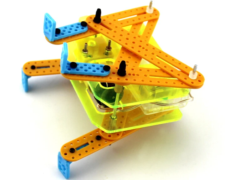 

JMT Fun Electric Robot Mechanical Insect Crawl Model Toy DIY Educational 3D Assembles Kits Physical Science Experiment for Kids
