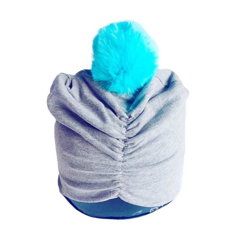 

Infant Newborn Kids Baby Hats Caps Lovely Children Headwear Wrinkle Caps Toddler hat Beanie