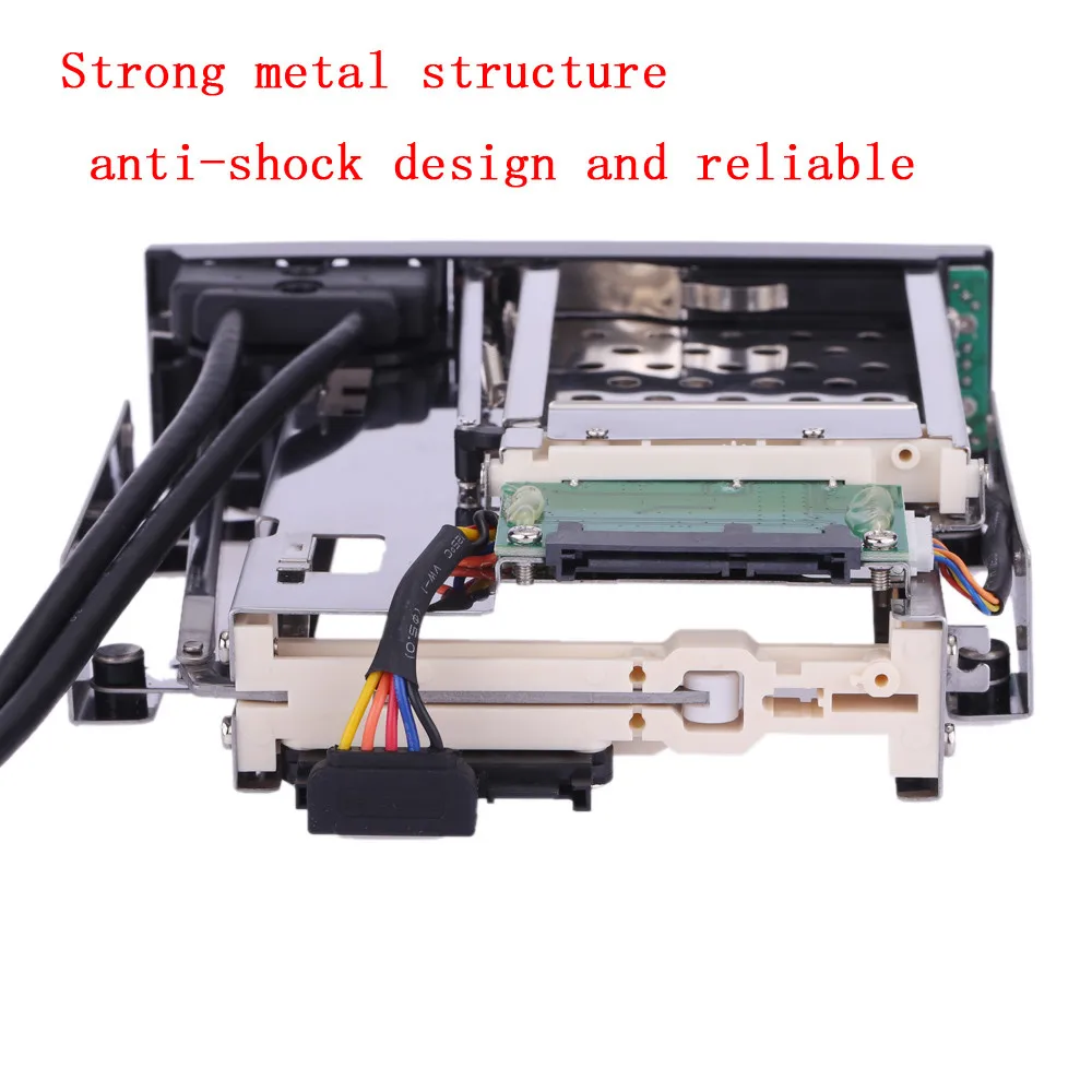 Двойной отсек 3,"+ 2,5" дюймов USB 3,0 внешний жесткий диск Корпус SATA III жесткий диск hdd& ssd hdd Коробка лоток Caddy Rack корпус