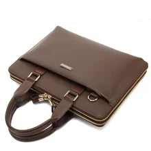 Роскошный деловой мужской портфель из натуральной коровьей кожи, сумка на плечо из натуральной кожи, мужская сумка-мессенджер, брендовая сумка для компьютера